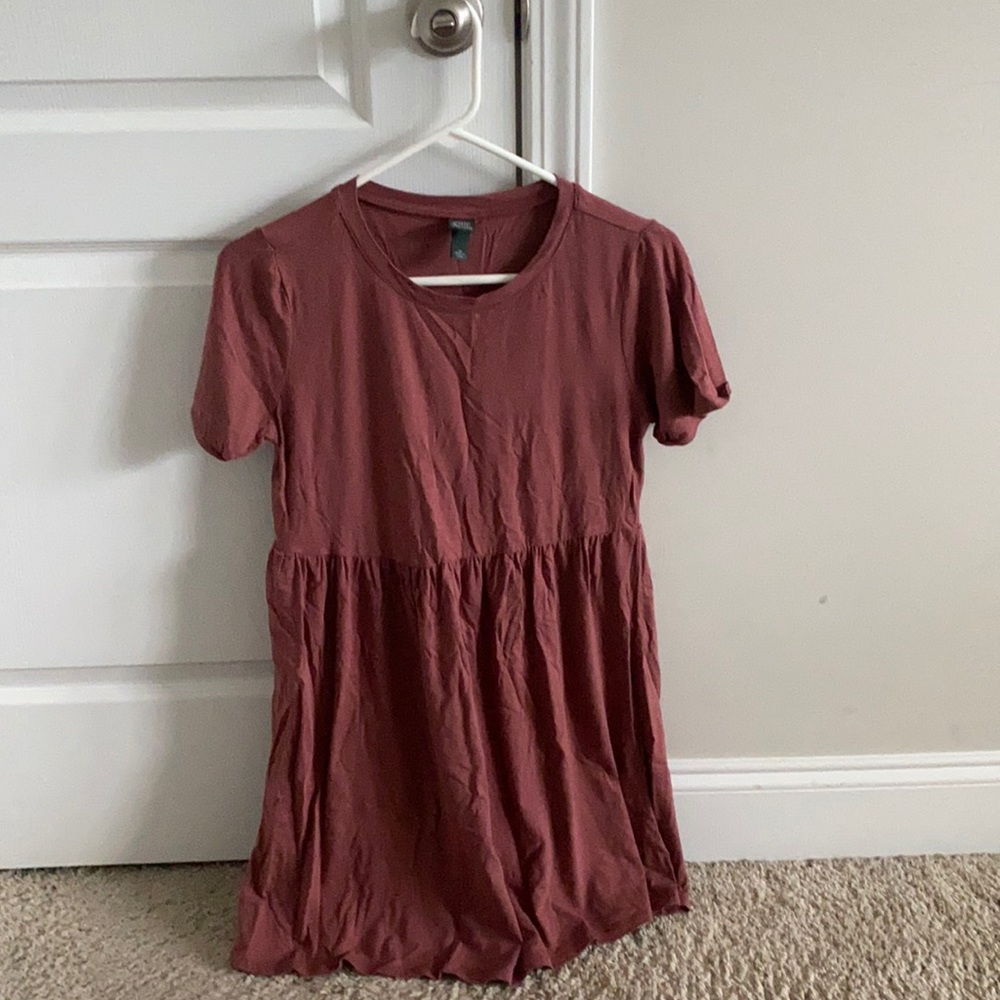 Burgundy Summer Dress